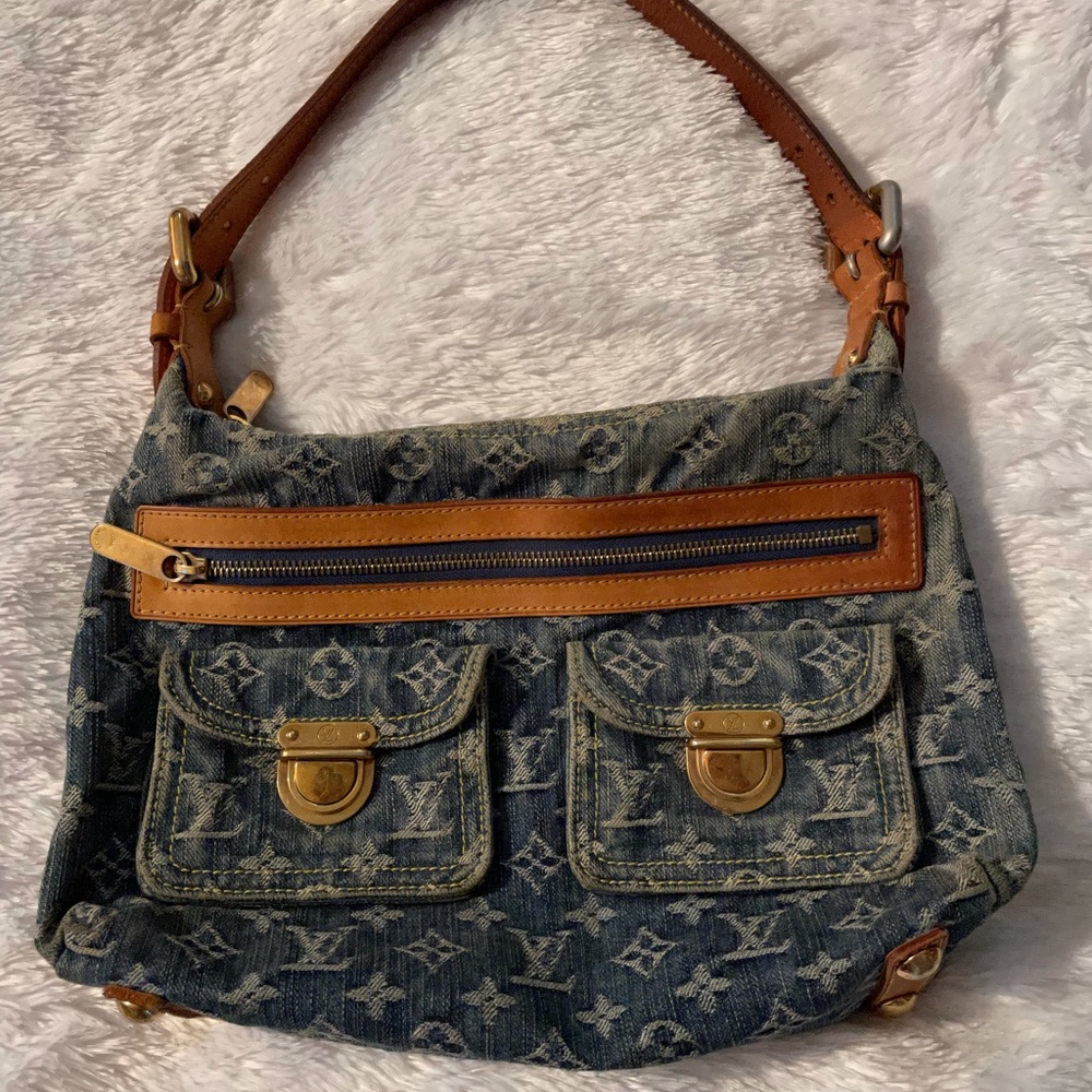 Louis Vuitton Baggy Denim PM Bag